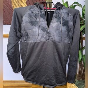 Calvin Klein Performance Black and Gray Hoodie